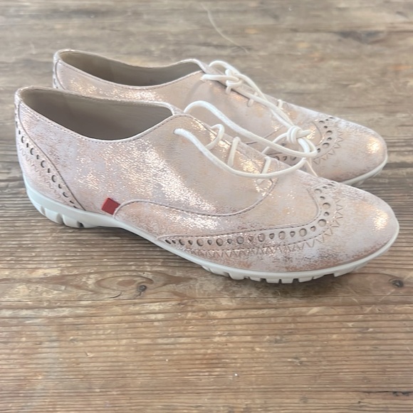 Marc Joseph Shoes - MARC JOSEPH Rose Golf Metalic NYC  Golf Shoe Flats Leather Loafers